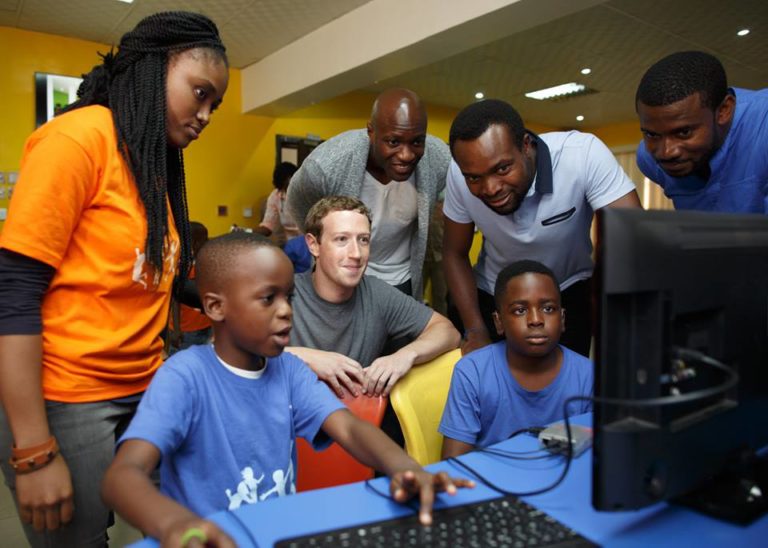 Mark Zuckerberg in Yaba Lagos for Facebook Developer Workshop