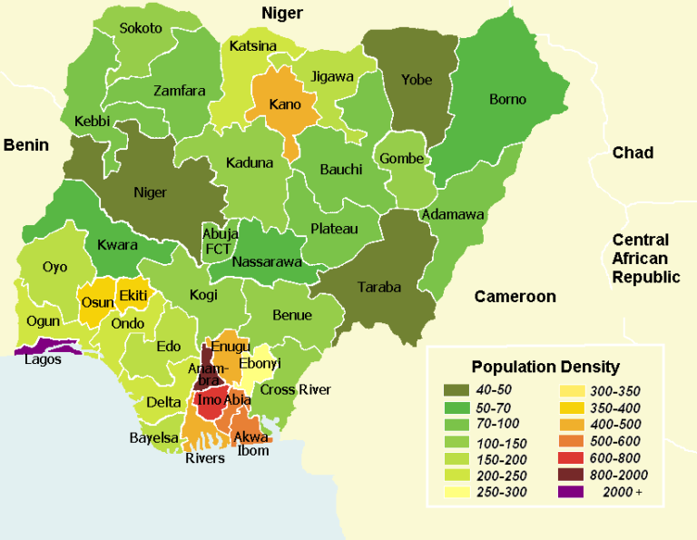 Foreign debts of Nigerian Governments by State
