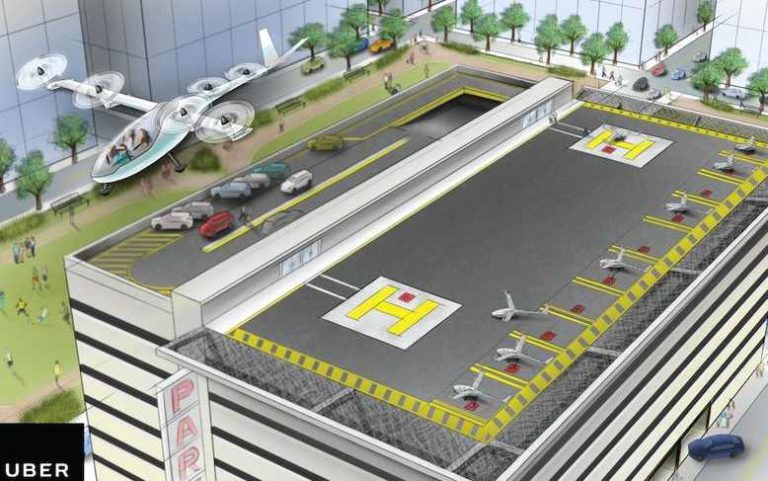 Uber is exploring the use of flying cars