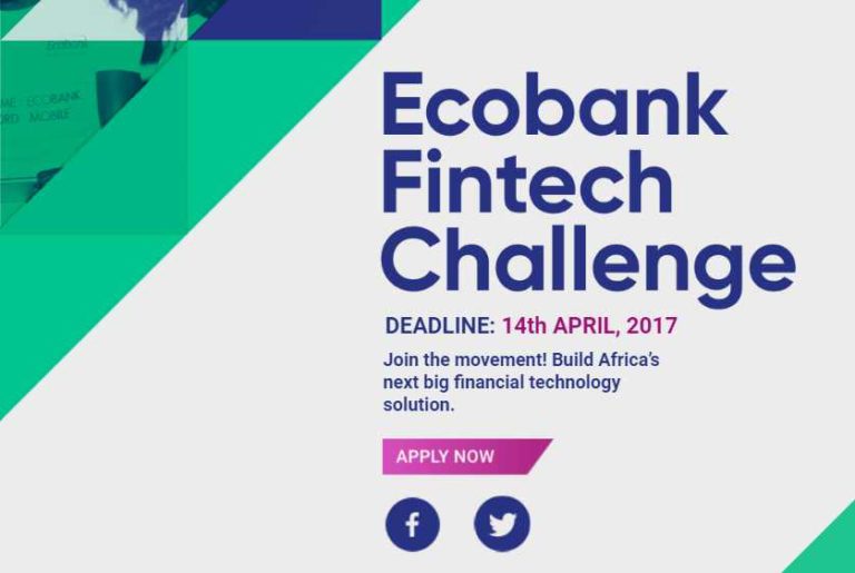 Ecobank Fintech Challenge to Award $500,000 to Winning Startups