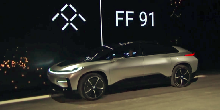This is Faraday Future electric-car