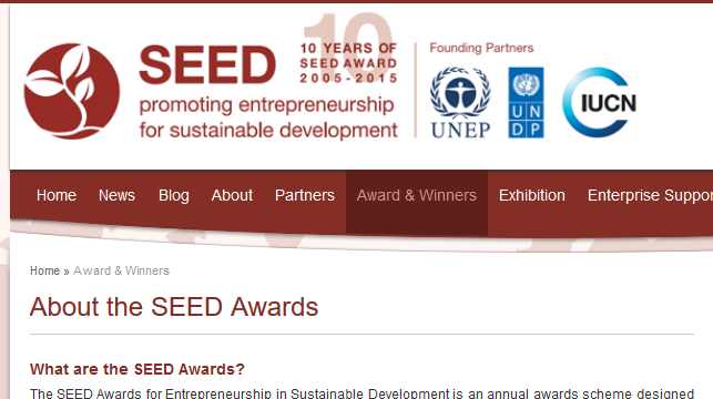 2017 SAG-SEED Awards: Call for Applications NOW OPEN