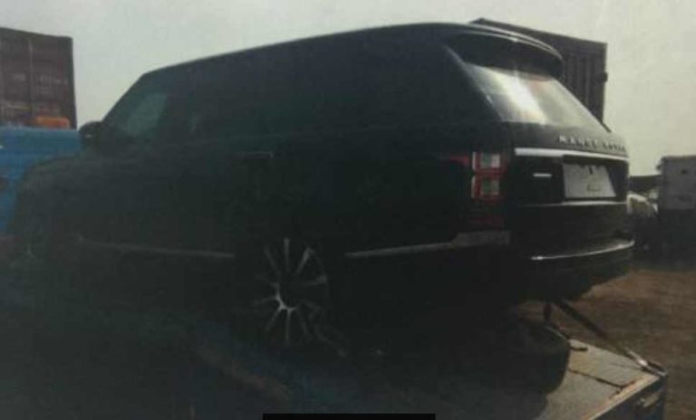 Senate President Saraki’s Bulletproof Range Rover Documents Seized By Nigerian Customs