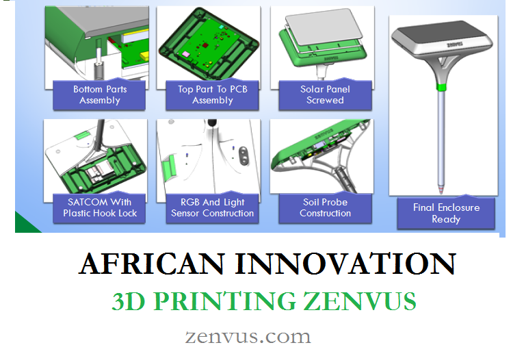 African Innovation – How Zenvus Is Using 3D Printing To Build Soil Fertility Sensors