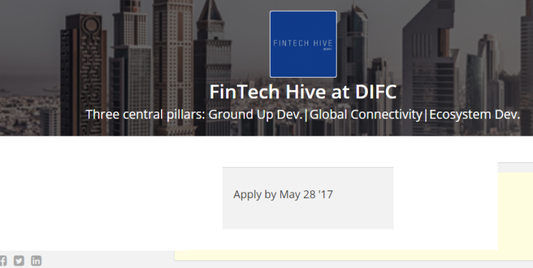 Dubai invites African fintech entrepreneurs – apply to FinTech Hive at DIFC accelerator