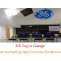 GE Lagos Garage Accepting 2017 Summer Applications