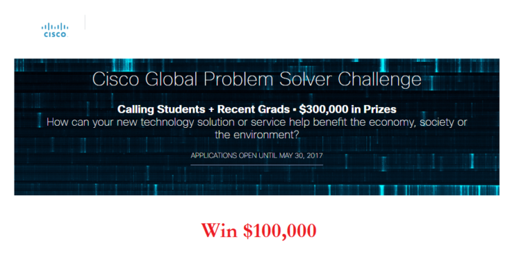 Win $100,000 From Cisco On Digitization and the Internet of Things (IoT)