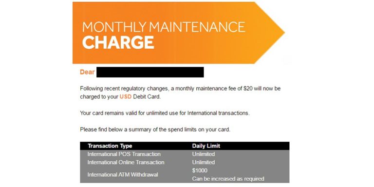 Access Bank Will Now Charge $20 Monthly Maintenance Fee on Dollar USD Debit Card