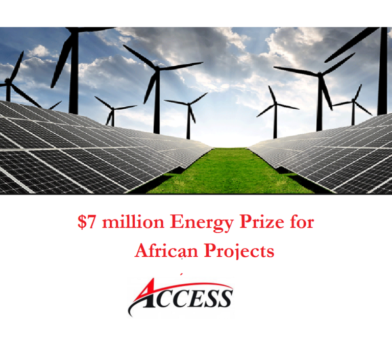 $7 million energy prize competition for African renewable energy projects still open