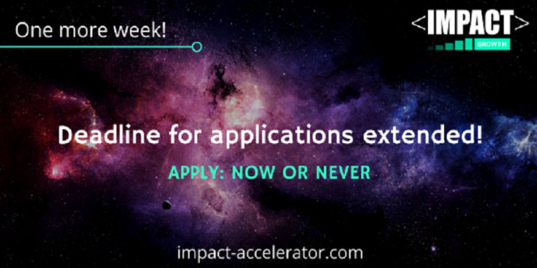 €250,000 Equity Free IMPACT Growth Accelerator Extends Deadline To May 16 2017