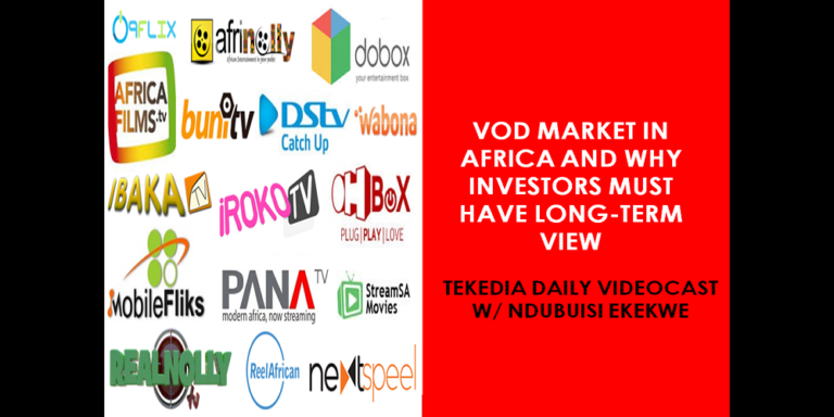 VOD Market In Africa And Why Investors Must Have Long-Term View [Video]
