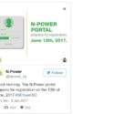 Buhari Government Announces June 13th For Reopening Of N-Power Portal