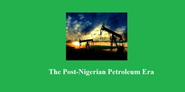 Nigeria In The Post-Petroleum Era
