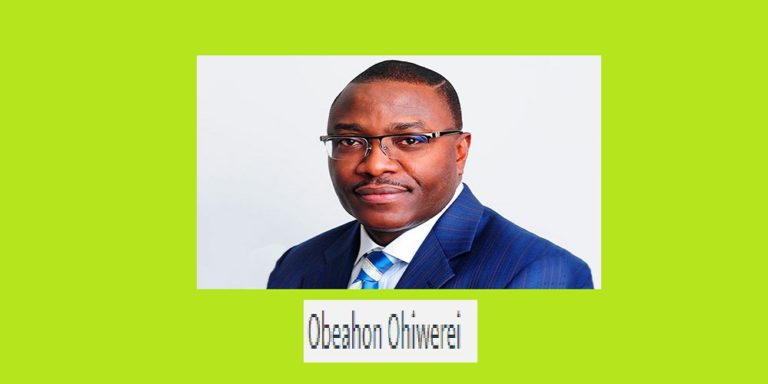 Obeahon Ohiwerei is the new MD/CEO of Keystone Bank Nigeria (profile)