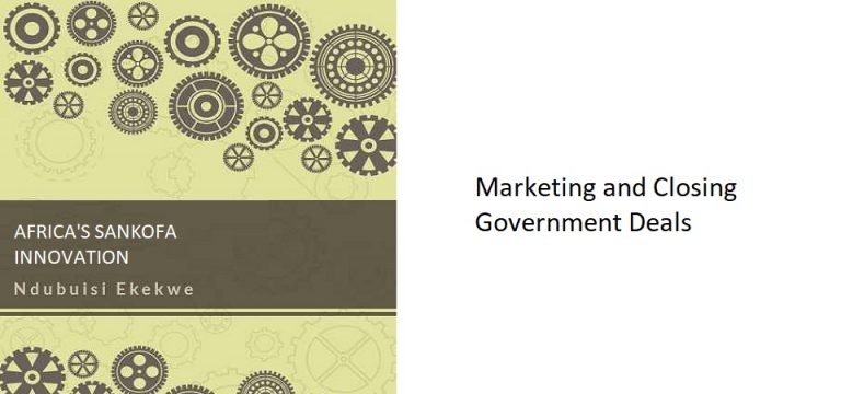 12.5 – Marketing and Closing Government Deals