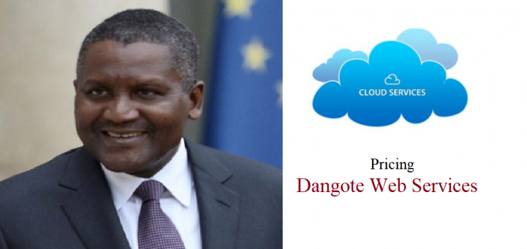 Pricing Dangote Web Services