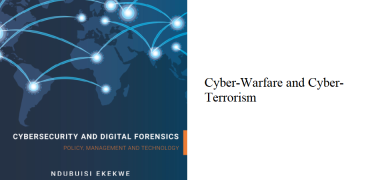 4.3 – Cyber-Warfare and Cyber-Terrorism