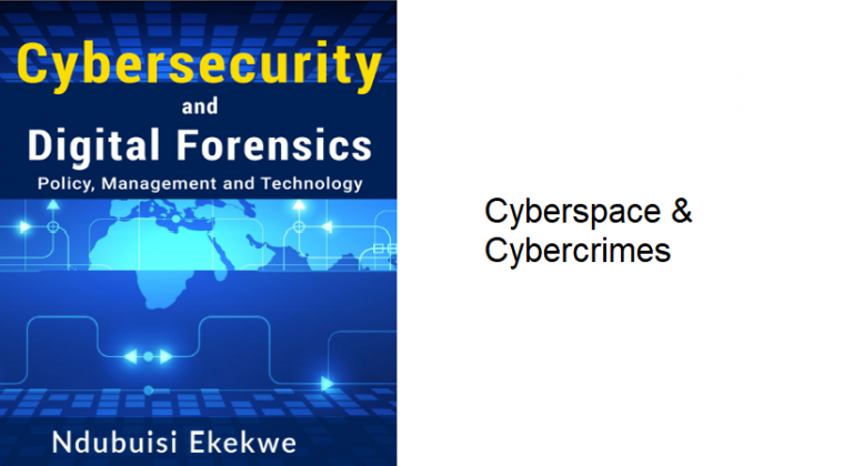 16.0 – Cyberspace & Cybercrimes