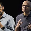 The Cap Battle: Microsoft’s Platform, Google’s Aggregation Google Microsoft CEOs