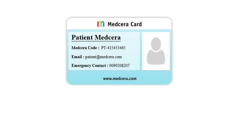 Medcera Patient Card 2