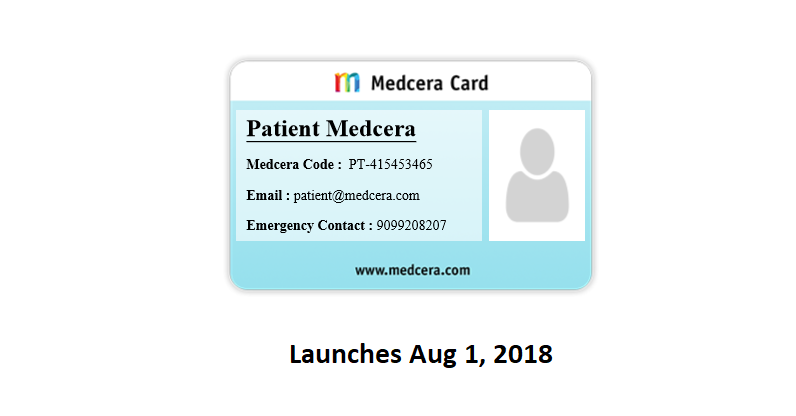 Medcera Patient Card