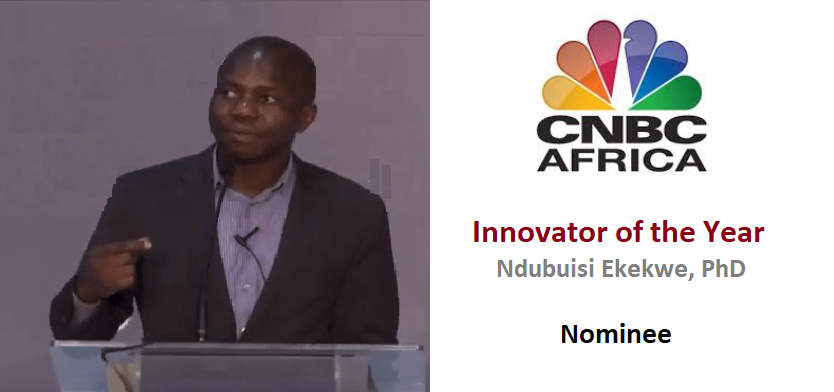 Ndubuisi Ekekwe Innovator of the Year CNBC