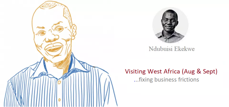 Let’s Visit Your Business in August & Sept in West Africa
