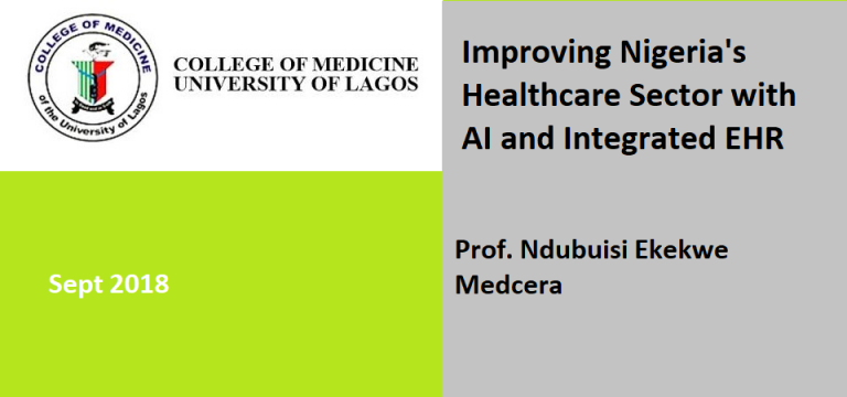 Speaking in College of Medicine, University of Lagos, Next Month