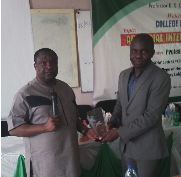 Ndubuisi Ekekwe Receives Award from University of Abuja College of Health Sciences