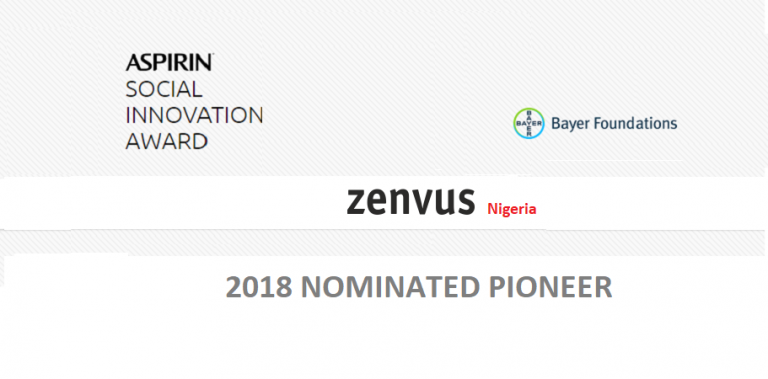 Bayer Foundations Honours Zenvus as “Pioneer” in Aspirin Social Innovation Award
