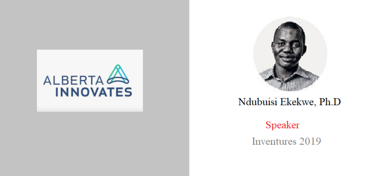 Have Accepted Invitation of Government of Alberta (Canada) to speak in Inventures 2019