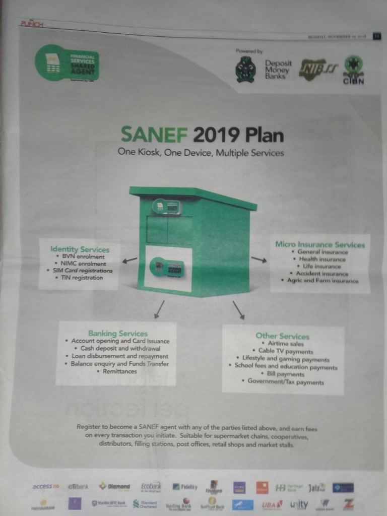 Nigerian Banks’ Killer App – SANEF