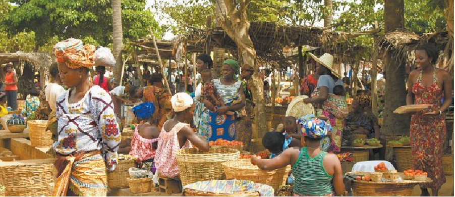 market in Africa