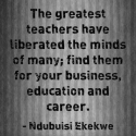 The Greatest Teachers