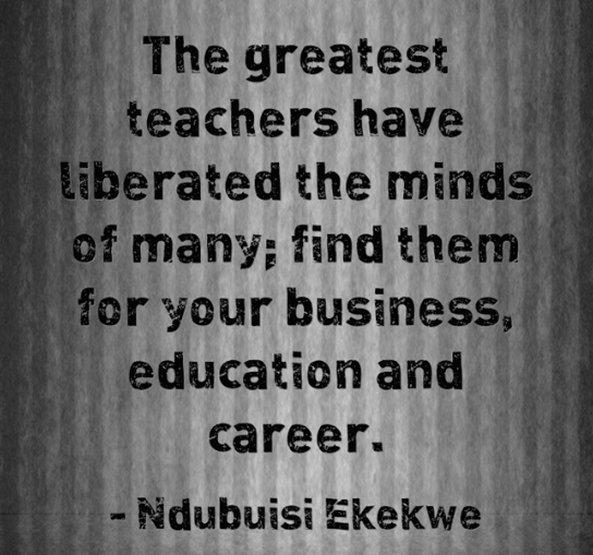 The Greatest Teachers