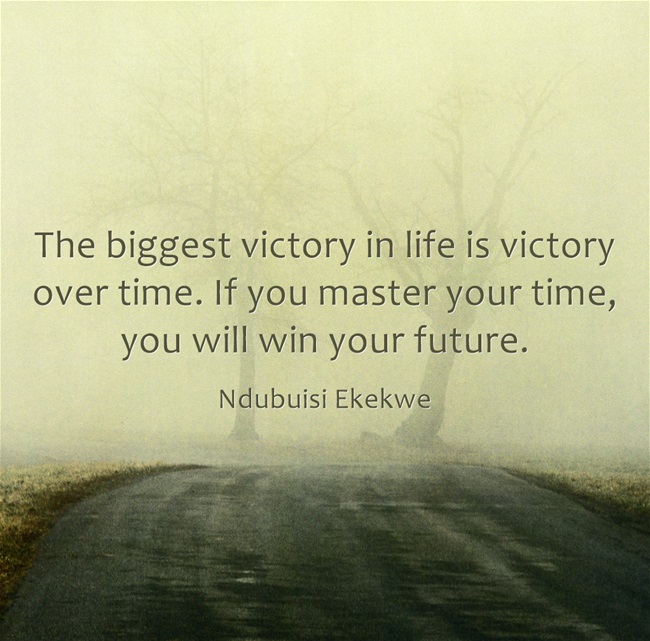 Quotes by Ndubuisi Ekekwe on Time