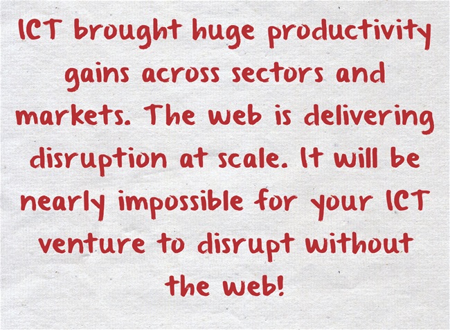 To Deliver Disruption At Scale