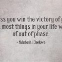 Win the victory of your mind