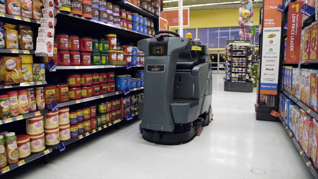 Walmart robot