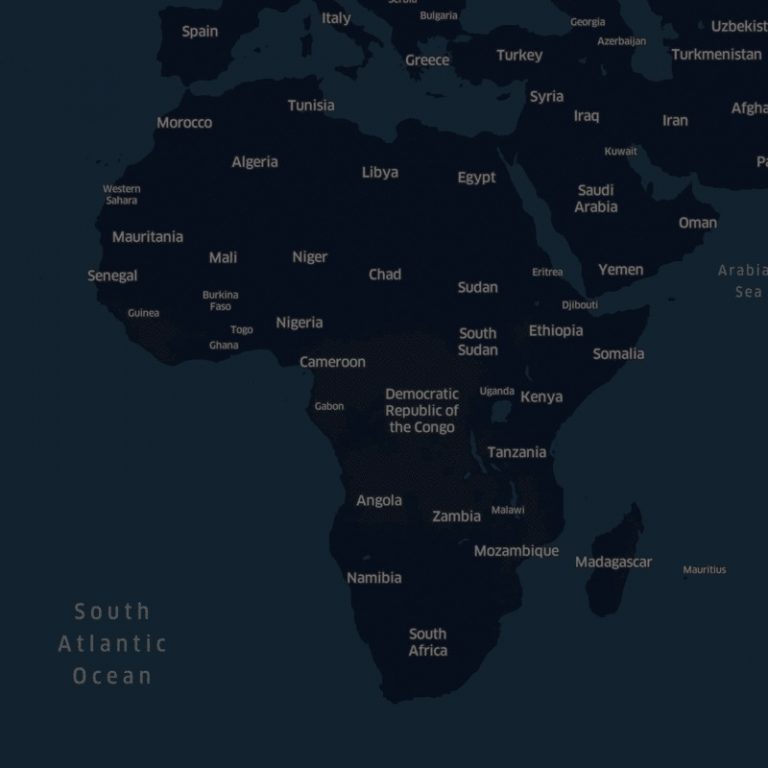 The Facebook’s Saharan Africa Map