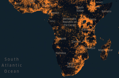 The Facebook’s Density Map of Africa