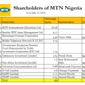 11 Largest Shareholders of MTN Nigeria