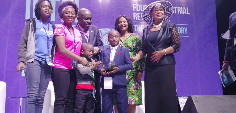Joshua Agboola Child Prodigy Steals The Show at LCCI ICTEL EXPO 2019 [Video]