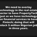 Time for #PropertyTech in Nigeria