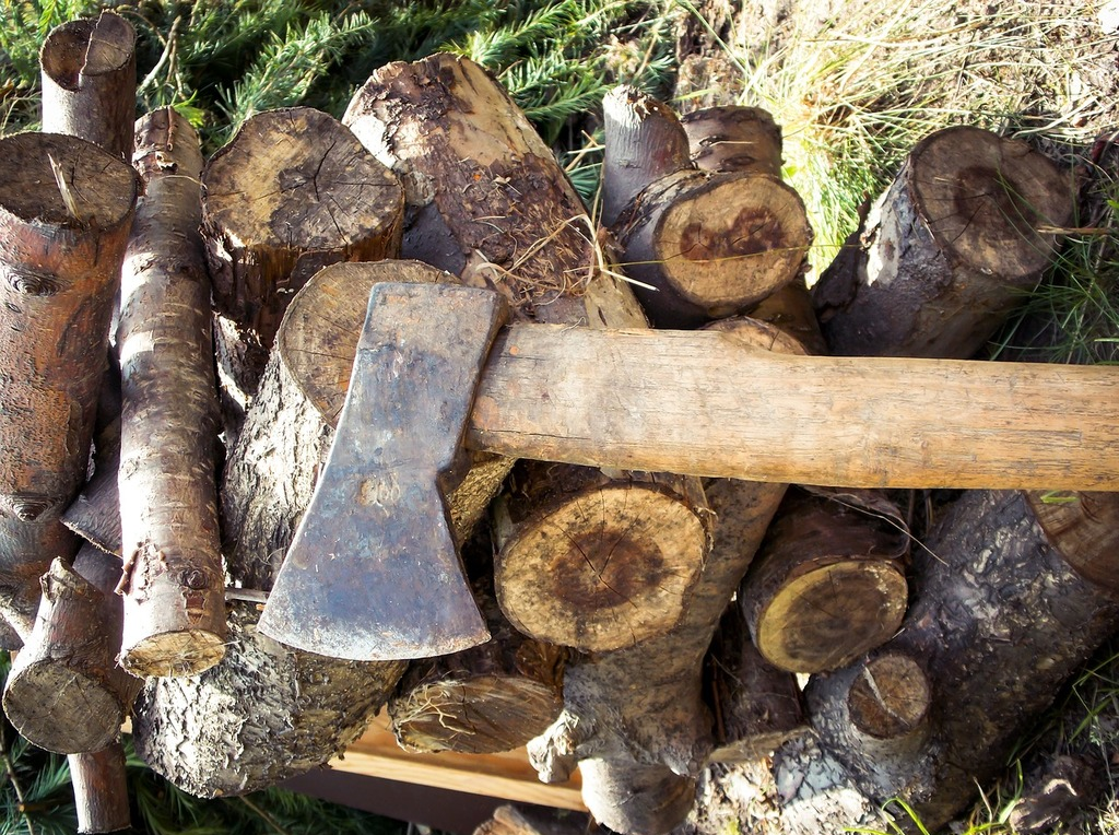 axe wood