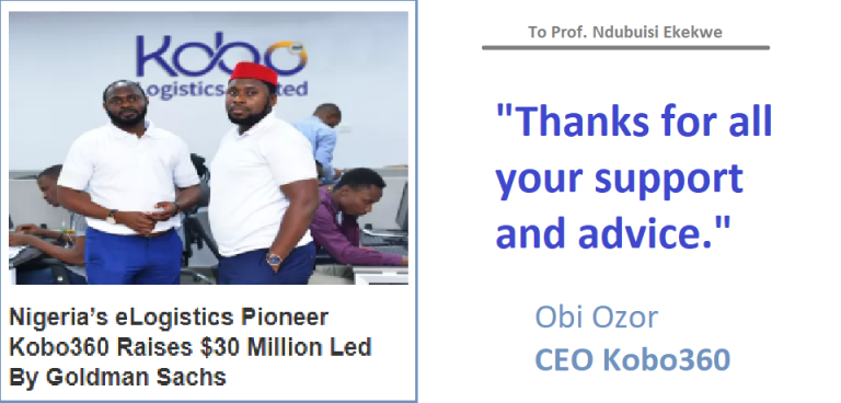 The Thank You from Kobo360 After $30 Million Backing from Goldman Sachs