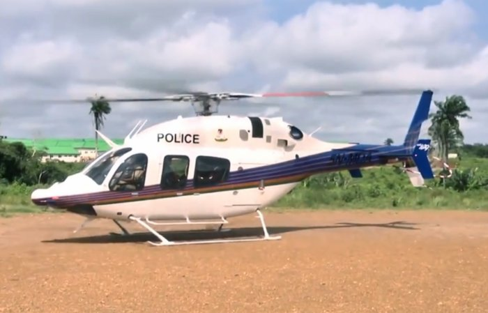 Insecurity: The Nigerian Police Commence Helicopter Surveillance