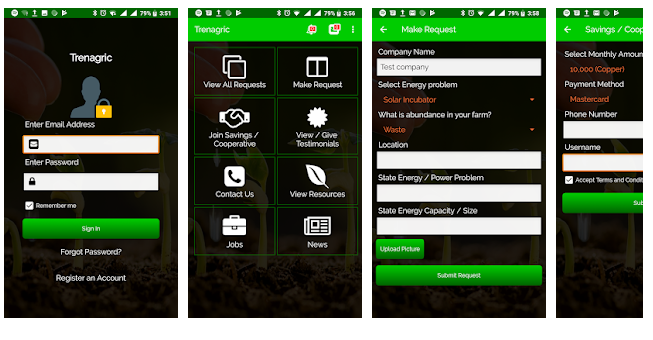 Download Trenagric App