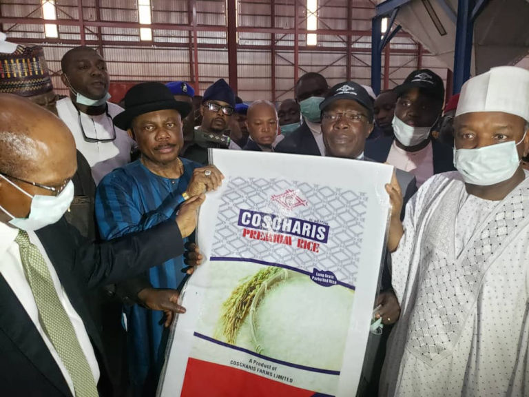Coscharis Group Unveils a N12 Billion Farm, Rice Mill in Anambra State