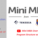 Mini-MBA: Full Program Curriculum with Dates, Video Overview